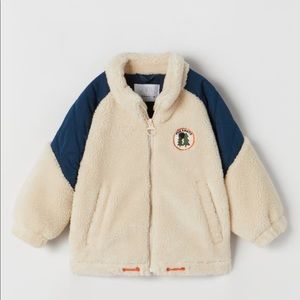 Zara boy’s Sherpa jacket